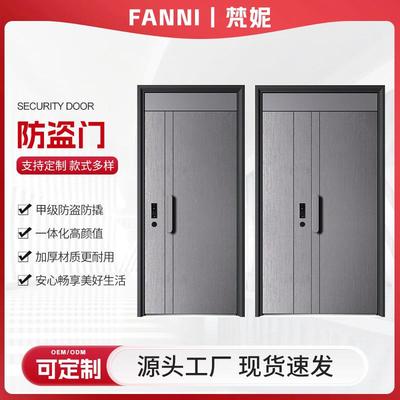 甲级防盗入户门铸铝门精雕铸铝门子母门别墅房门防盗农村大门