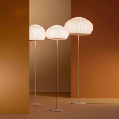 Vibia Knit现代简约中古客厅编织落地灯设计师书房卧室书房调光灯