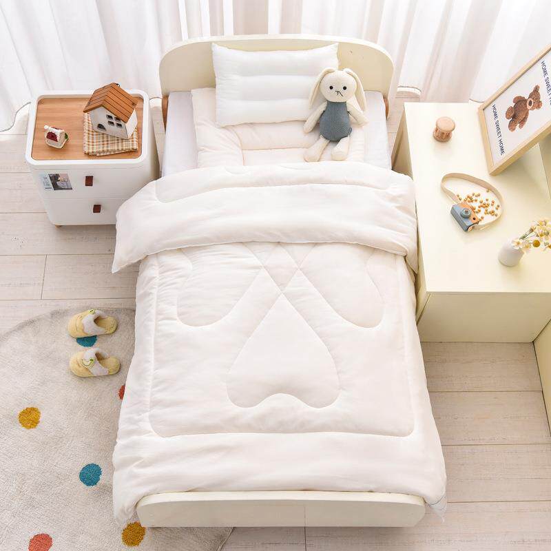 儿童被子棉花被宝宝幼儿园内胆三件套春秋被大豆纤维被褥空调被芯
