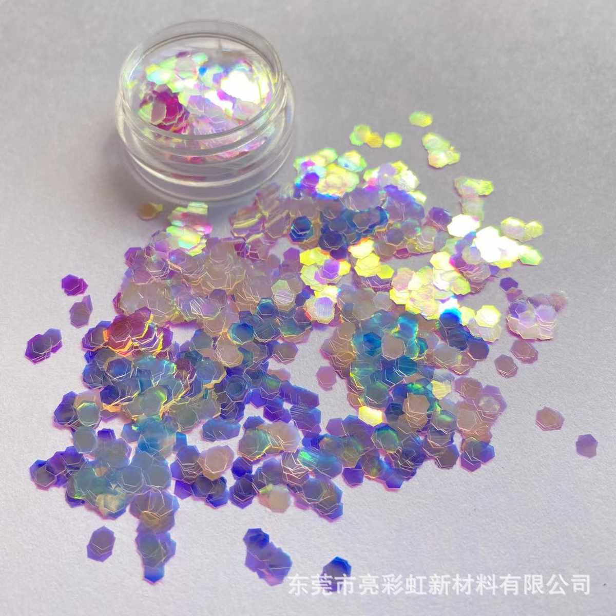 粉亮片幻彩原色六角形/32葱 12 1片8闪/金24 11/1高亮  /系列美甲