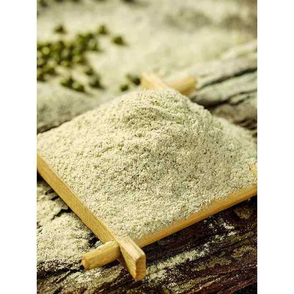山西特产农家现磨纯绿豆粉新鲜优质带皮绿豆面粉面膜煎饼绿豆面条