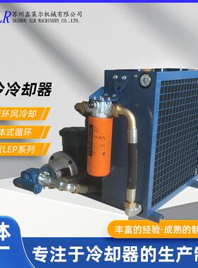 LEP系列风冷冷却器自循环风冷却器散热器立式油压汞站润滑系统