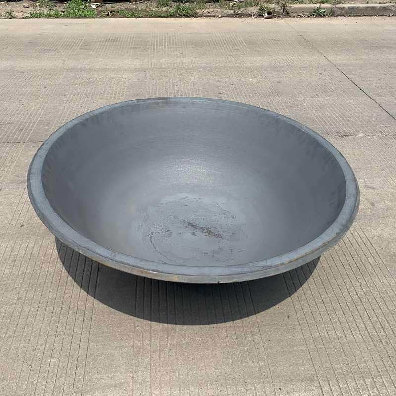 商用大号卷边锅不锈钢灶台翻边铁锅老式生铸铁锅酒店食堂炒菜大锅