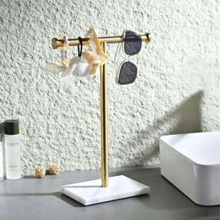 不锈钢304加厚单层厨房置物大理石落地台面收纳储物架子浴室挂架