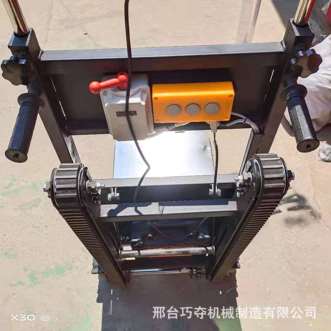 电动爬楼车载物搬运车可折叠家具家电上下楼梯车履带式爬楼神器