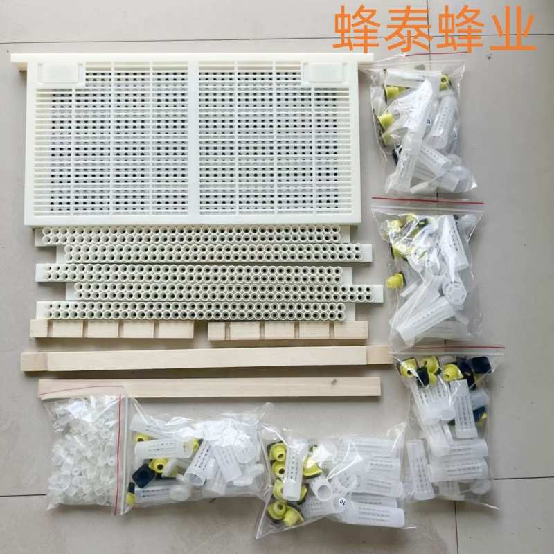 免移虫取浆框意蜂育王器套装 控王罩房台底条穿底王台条王浆框