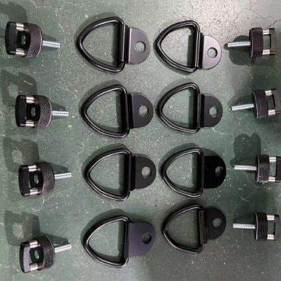 含税重型D字型拉环货车绳环扣Ford Bronco 硬顶快拆D型环螺栓套件