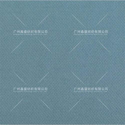 秋冬新款浅灰蓝山羊绒桑蚕丝羊毛绒面粗纺麦尔登毛呢面料W83125
