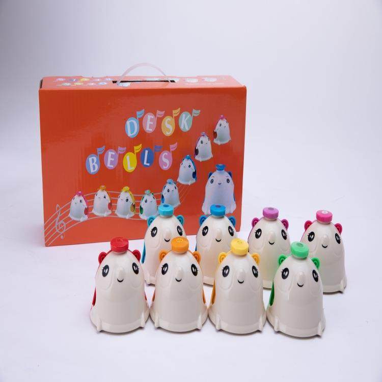 奥尔夫乐器老鼠八音按钟摆饰儿童敲打乐器教具娱教娱乐启蒙玩具