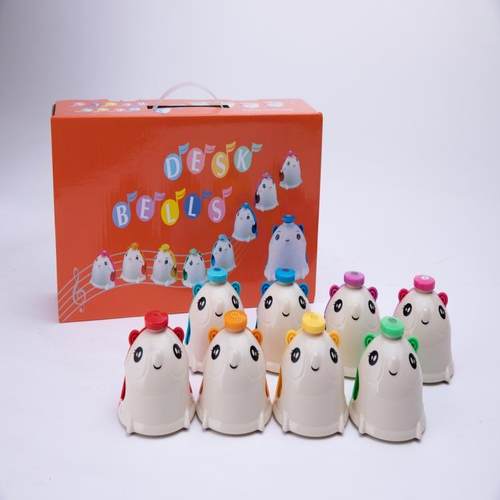 奥尔夫乐器老鼠八音按钟摆饰儿童敲打乐器教具娱教娱乐启蒙玩具