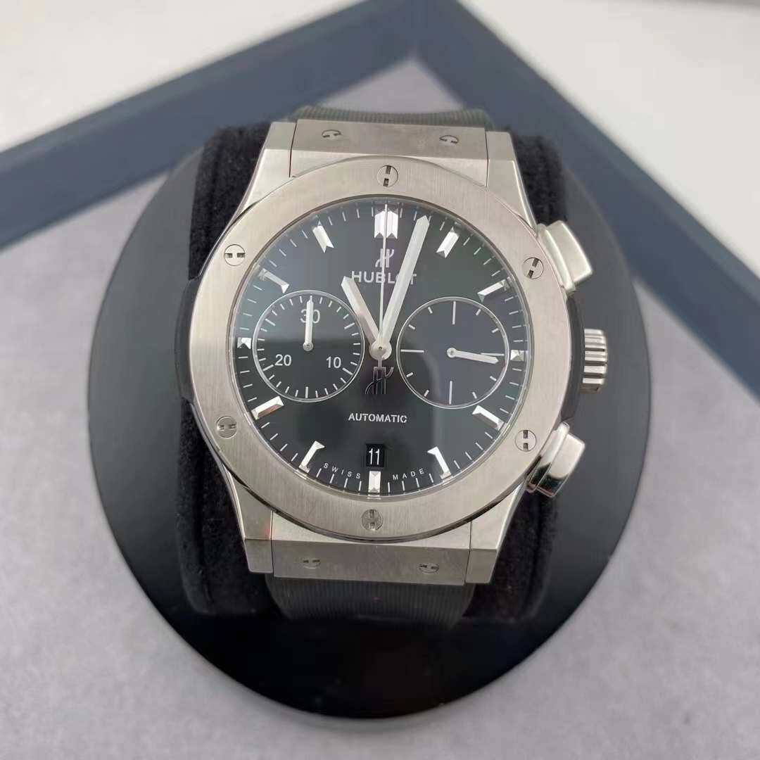 全套98新45mm宇舶经典融合系列521.NX.1自动机械男表计时真酷奢品