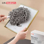 除尘扫灰鸡毛掸子家用家具打扫卫生神器车用窗户灰尘清理刷不掉毛