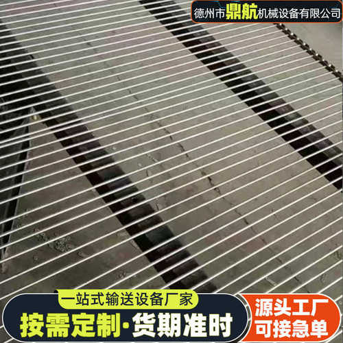 304不锈钢支轴链输送机麻花鸭蛋传送机蔬菜清洗流水线支杆传送机