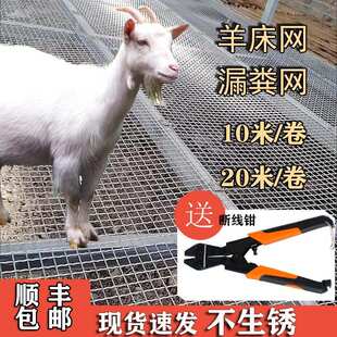 羊床漏粪钢丝网不生锈热镀锌钢丝网筛沙网鸡鸭鹅养殖漏粪钢丝网