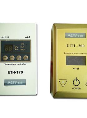 汗蒸房温控器UTH170 200韩国电热膜电地暖炕温度调节控制开关包邮