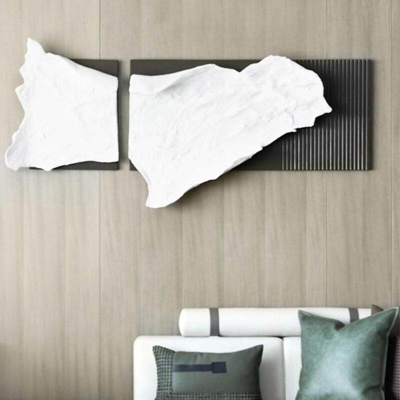 3d立体浮雕装饰画沙发背景墙挂画立体抽象装饰画简约客厅背景墙画