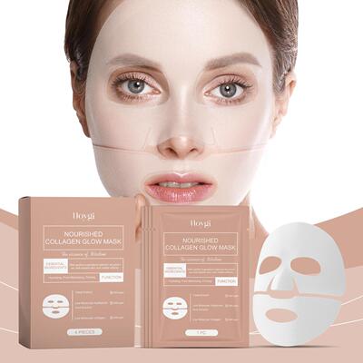 HOYGI Collagen Moisturizing Face Mask - Gently nourishes and