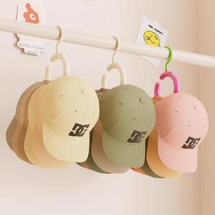 多巴胺帽子收纳神器家用鸭舌棒球帽宿舍衣柜围巾置物衣架圆环挂钩