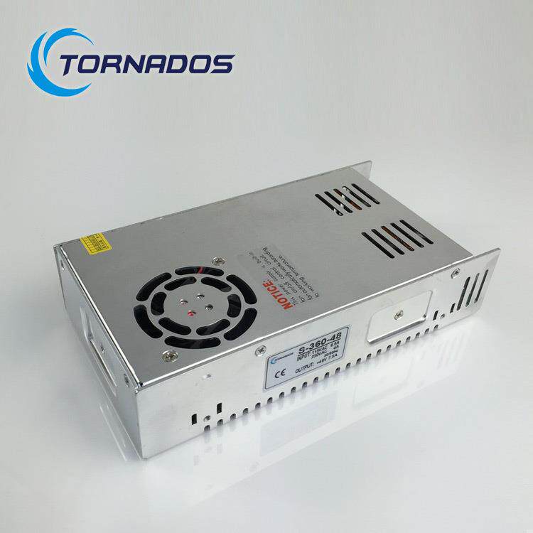 48V360w开关电源S-360-48电机工业加湿机机械设备电源48v直流电源