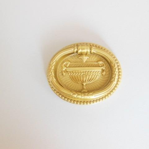 椭圆形铜拉手 铜拉手 拉环铜拉手 单孔铜抽屉橱柜拉手