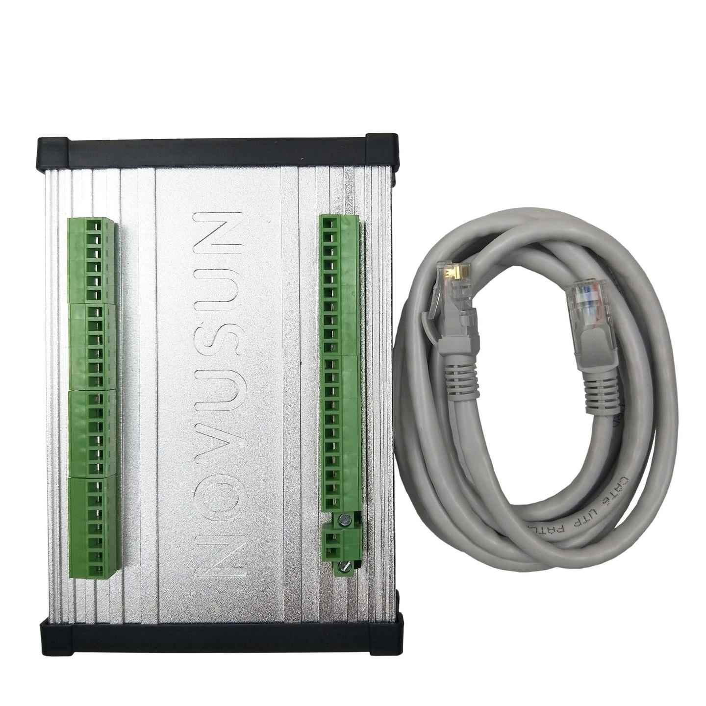 高端以太网MACH3接口板6轴控制，1MHz输出带屏蔽铝壳