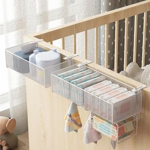 床边置物架床上隔板挂篮衣服收纳柜神器宿舍寝室上铺筐床头改造盒