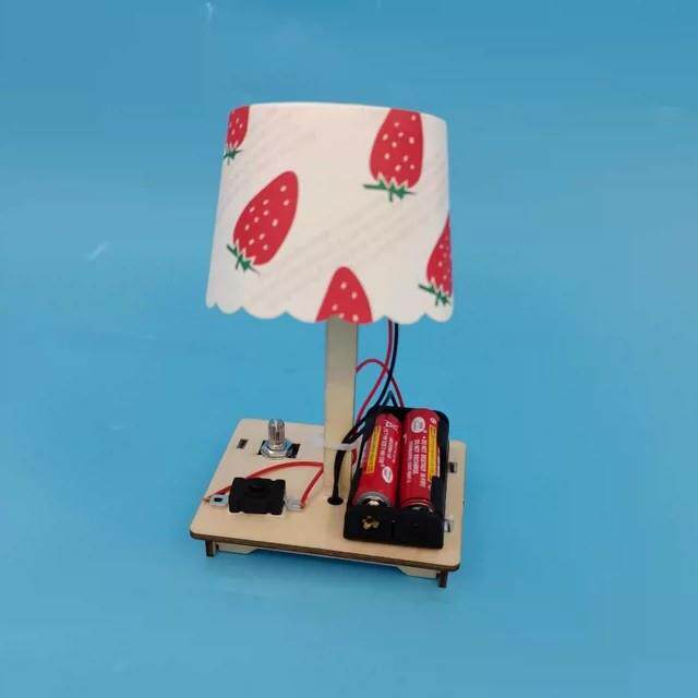 可调节亮度台灯学生手工拼装材料科技小制作DIY手工益智类玩具