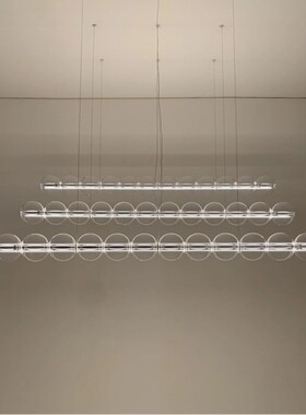 意大利Luce Sferica餐厅吧台玻璃吊灯设计师桌岛台长条灯2025新款