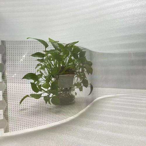 超薄全彩led透明屏柔性晶膜屏清贴膜led柔性软屏橱窗玻璃显示屏