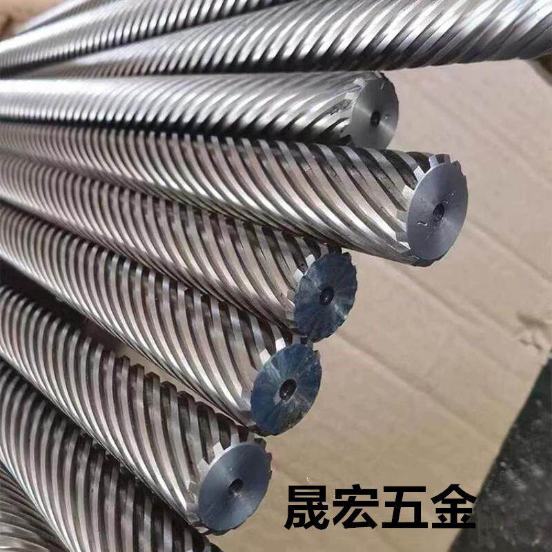 不锈钢梯形多头丝杆大导程螺杆左右旋螺纹丝杠螺母粗牙加长丝杆