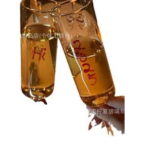 Hi2025高脚杯玻璃杯水杯红酒杯ins风高硼硅玻璃高颜值果汁高脚杯