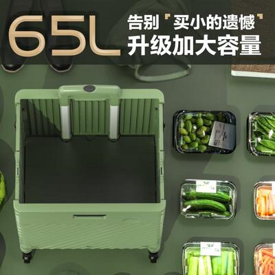 买菜小拉车轻便携折车叠购物车取快递可小推车家用拉j5244杆手拖