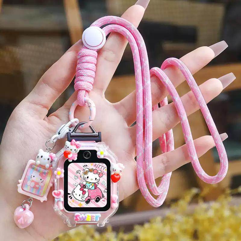 适用华为TGR-L10儿童手表3S挂脖子绳5x可爱5表链4X保护套5pro外壳