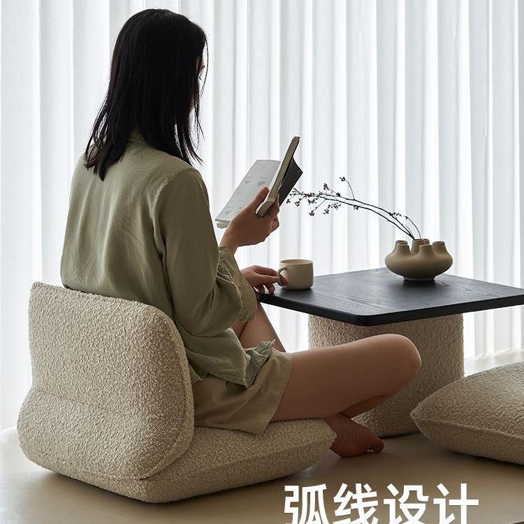 懒人沙发榻榻浮米单人云约简日无品牌/式飘窗舍无腿宿小椅子床上