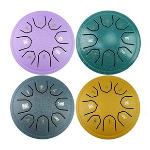 Drums Inch Tongue Mini Drum Tone 4.5 Drumst Hand Pan Steel