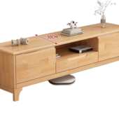 北欧风格 实木电视柜全屋多尺寸客厅落地储物柜