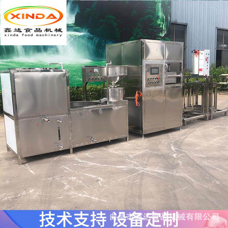 全自动不锈钢豆腐干机器 厚薄可调气压成型 免费培训技术