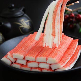 味比屋寿司料理蟹肉棒日本料理火锅大崎蟹柳大崎蟹肉棒500克*20包
