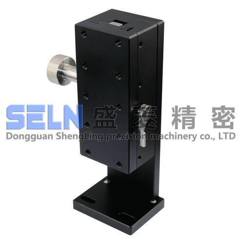 供应齿轮驱动Z轴燕尾槽滑台LWZ4090型旋钮微调精密平台