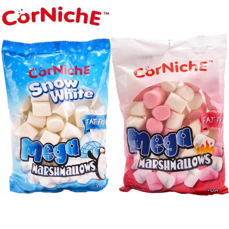 菲律宾进口 可尼斯白雪公主棉花糖 休闲零食 300g