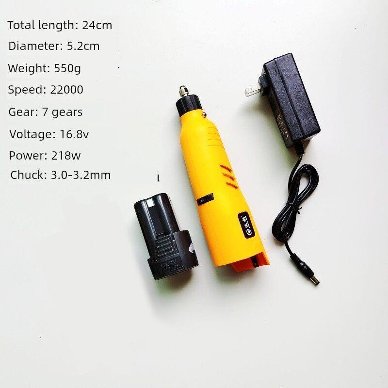 电动磨床小型手持式木雕玉石抛光雕刻工具微型磨床电动笔微型小型