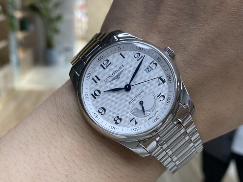 一口价98新公价19100浪琴制表传统自动机械男表L2.908.4.78.6