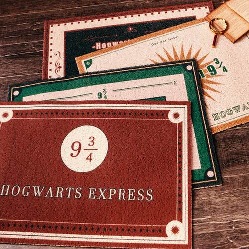 美式趣味门地垫除尘可剪裁家用PVC丝圈门垫擦洗门厅脚垫防滑地毯