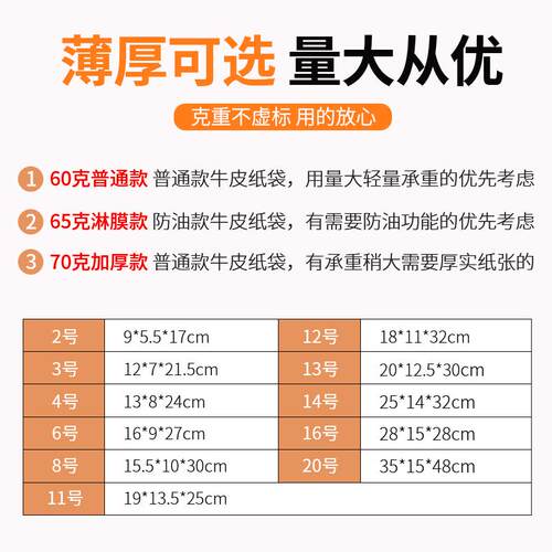现货食品烘焙牛皮纸方底袋一次性防油防水食品级牛皮纸外卖打包袋
