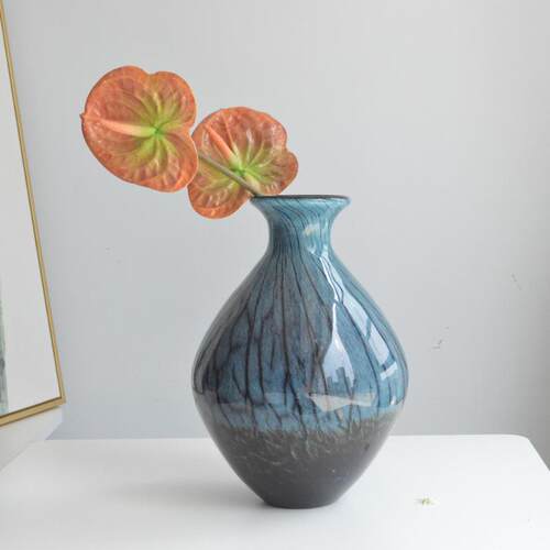 艺术欧式插花彩电视柜玻璃花瓶美式简客厅设家装大摆花瓶餐桌水培