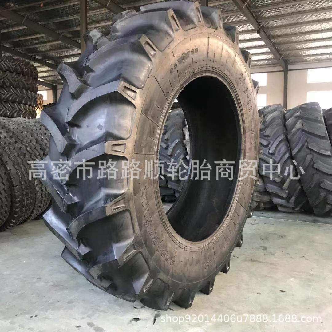 徐州甲子迪尔1404拖拉机16.9-24-26 20.8-38前后轮人字轮胎