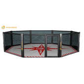 台式 拳击擂台厂家自由搏击散打训练综合格斗摔跤泰拳擂台八角笼