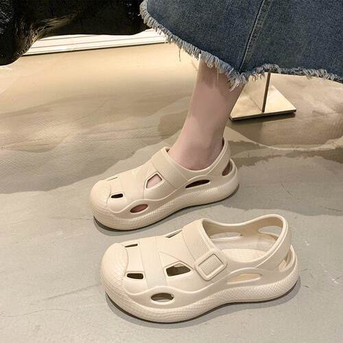 包头凉鞋女款2026新款夏季户外海边溯溪鞋防水防滑全包运动0513k