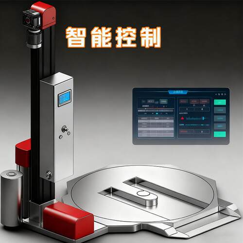 型全自动缠绕膜打包机无品牌/自自动上断膜动缠M绕缠机缠膜机绕膜