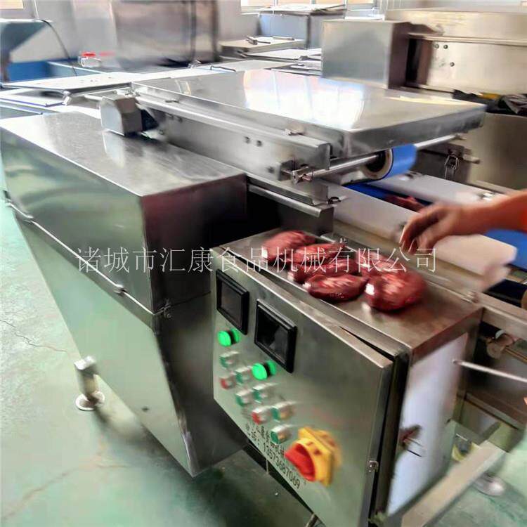 汇康牌竹笋多层肉片机水平式鱼豆腐切片机鲜肉切割设备后薄可条
